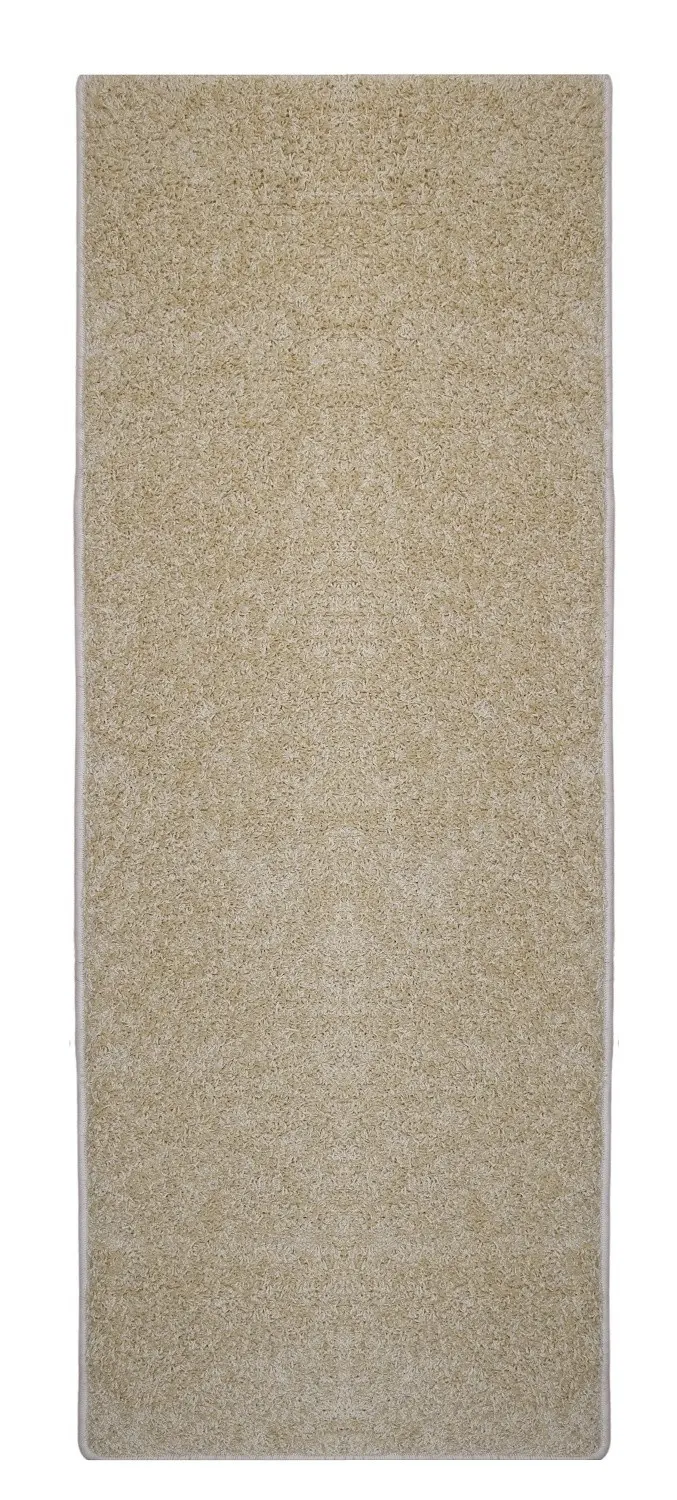 Vopi, Běhoun na míru Color Shaggy béžový, šíře 133 cm, béžová, dětský pokoj