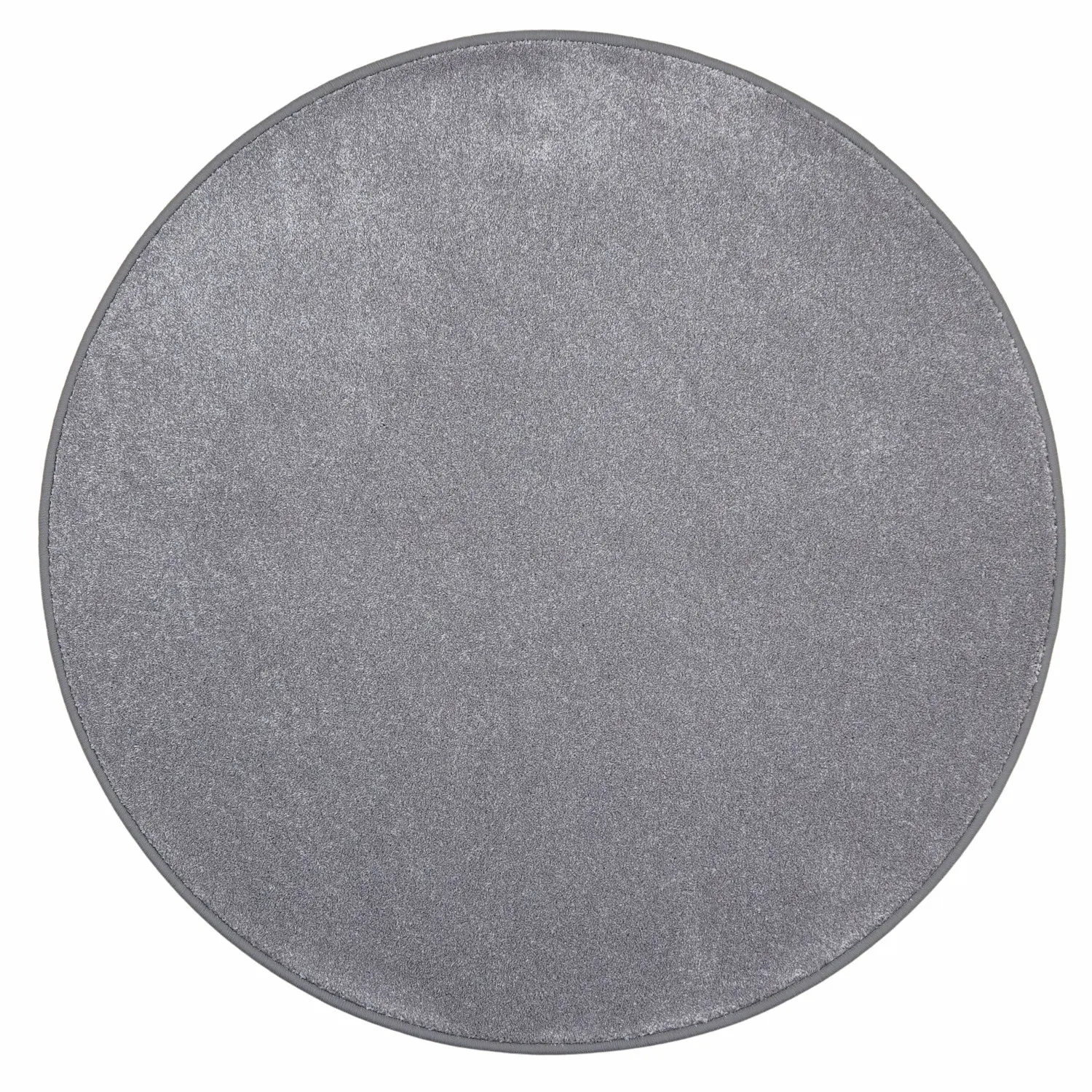Vopi, Kusový koberec Apollo Soft šedý kruh, 80x80 (průměr) kruh, šedá, chodba / předsíň