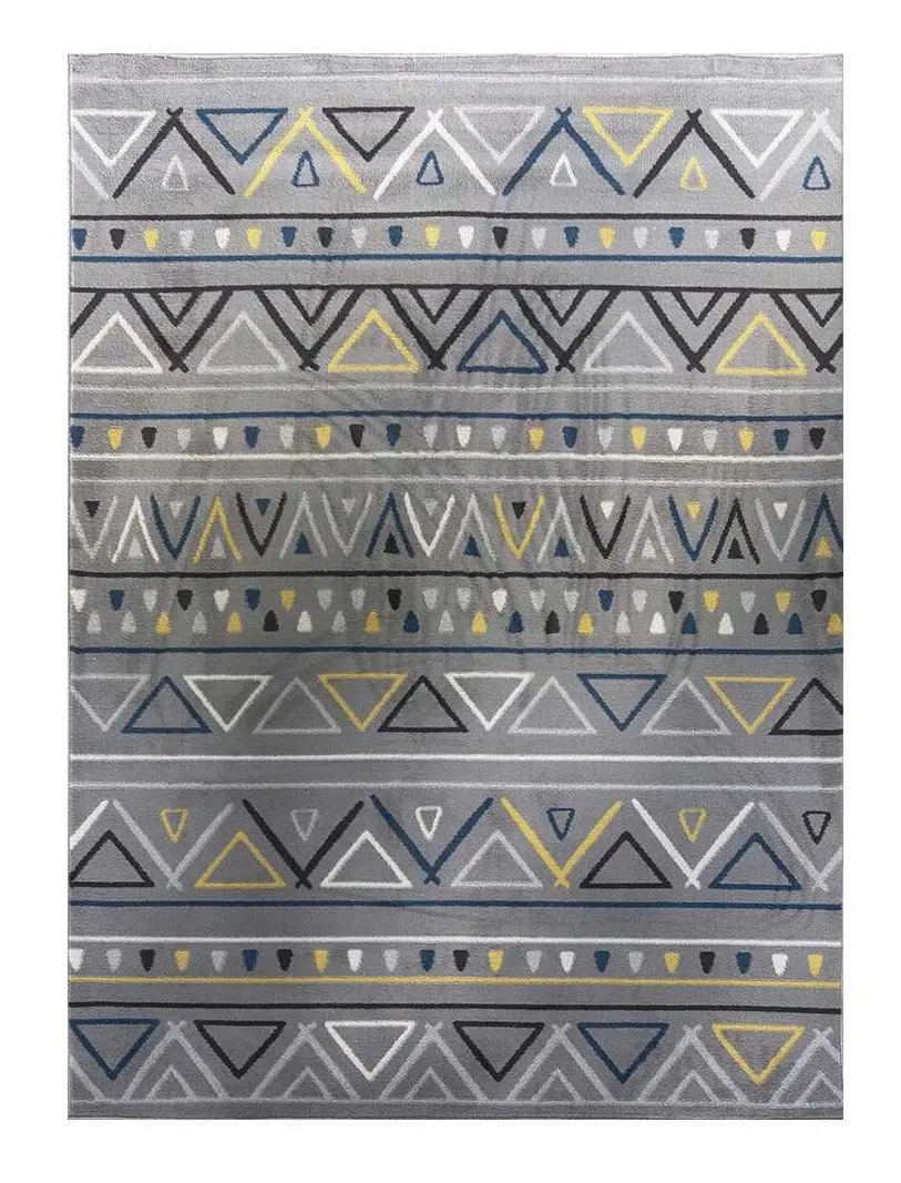 Berfin Dywany, Kusový koberec Alfa New 7207 Multi, 80x150, šedá, ložnice