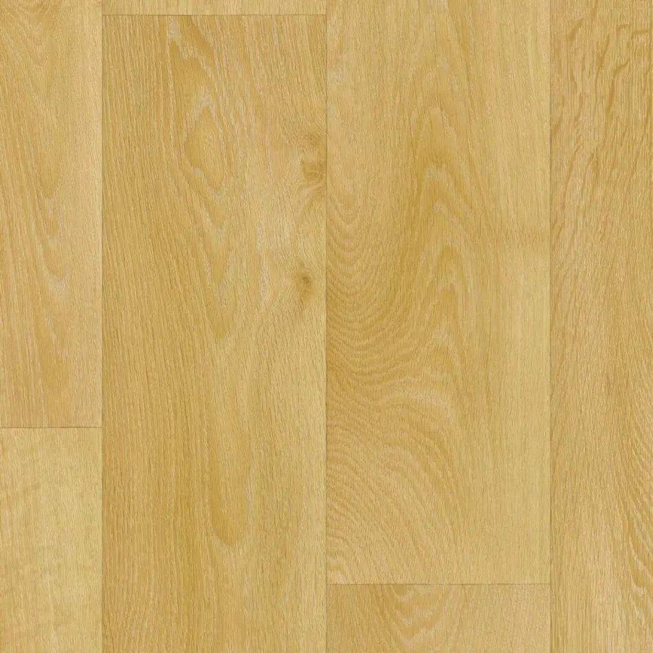 Lentex, PVC podlaha - lino Flexar PUR 634-08, na míru, šíře 2m,4m, žlutá, bez podkladu, kancelář