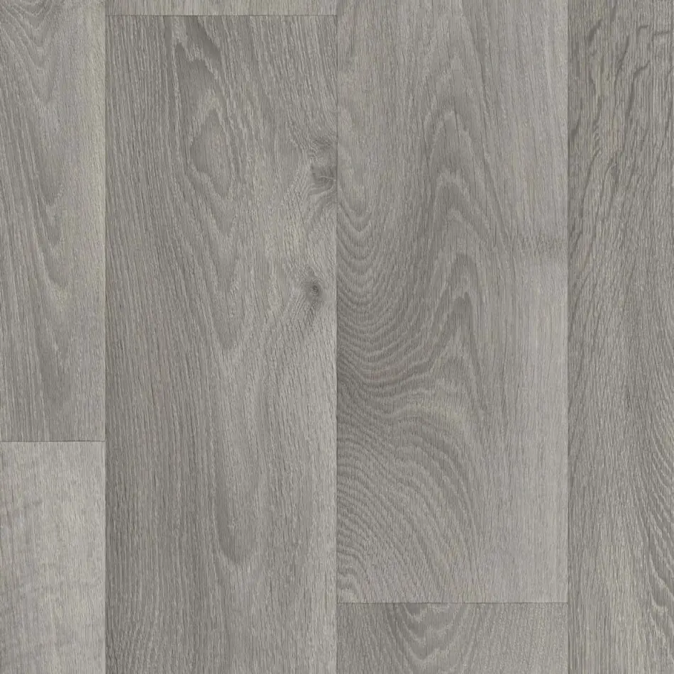 Lentex, PVC podlaha - lino Flexar PUR 634-05, na míru, šíře 2m,4m, šedá, bez podkladu, kancelář