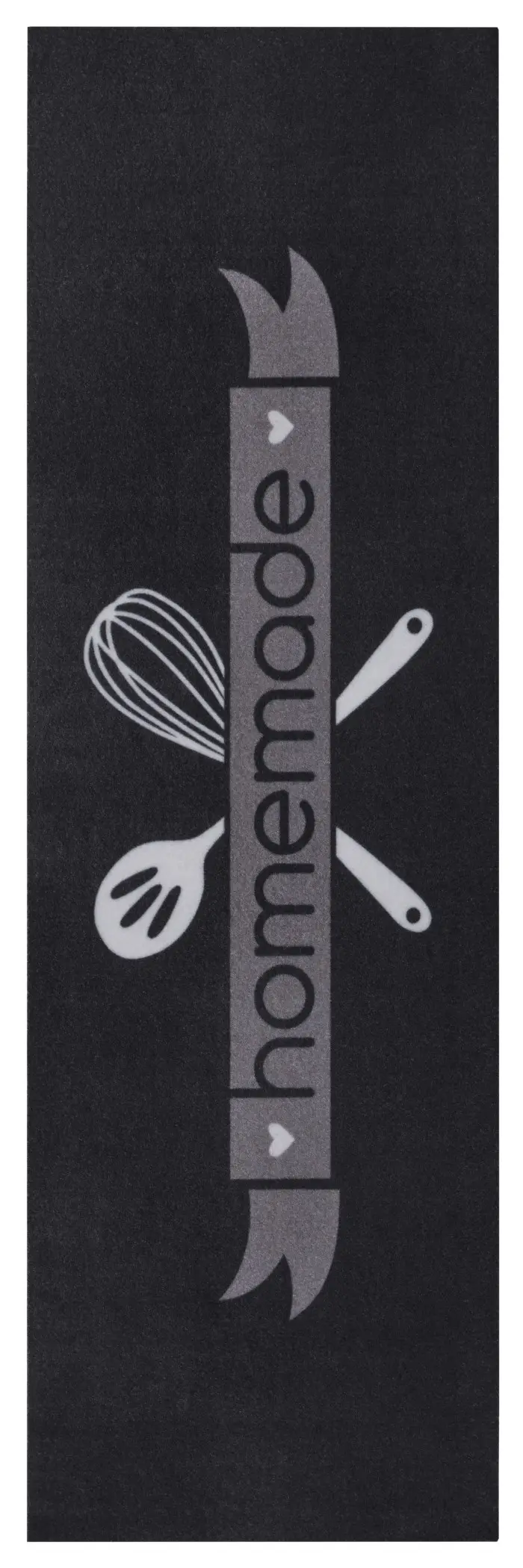 Kuchyňská předložka Hanse Home Cook&Clean 105732 Black White Grey 50x150 cm