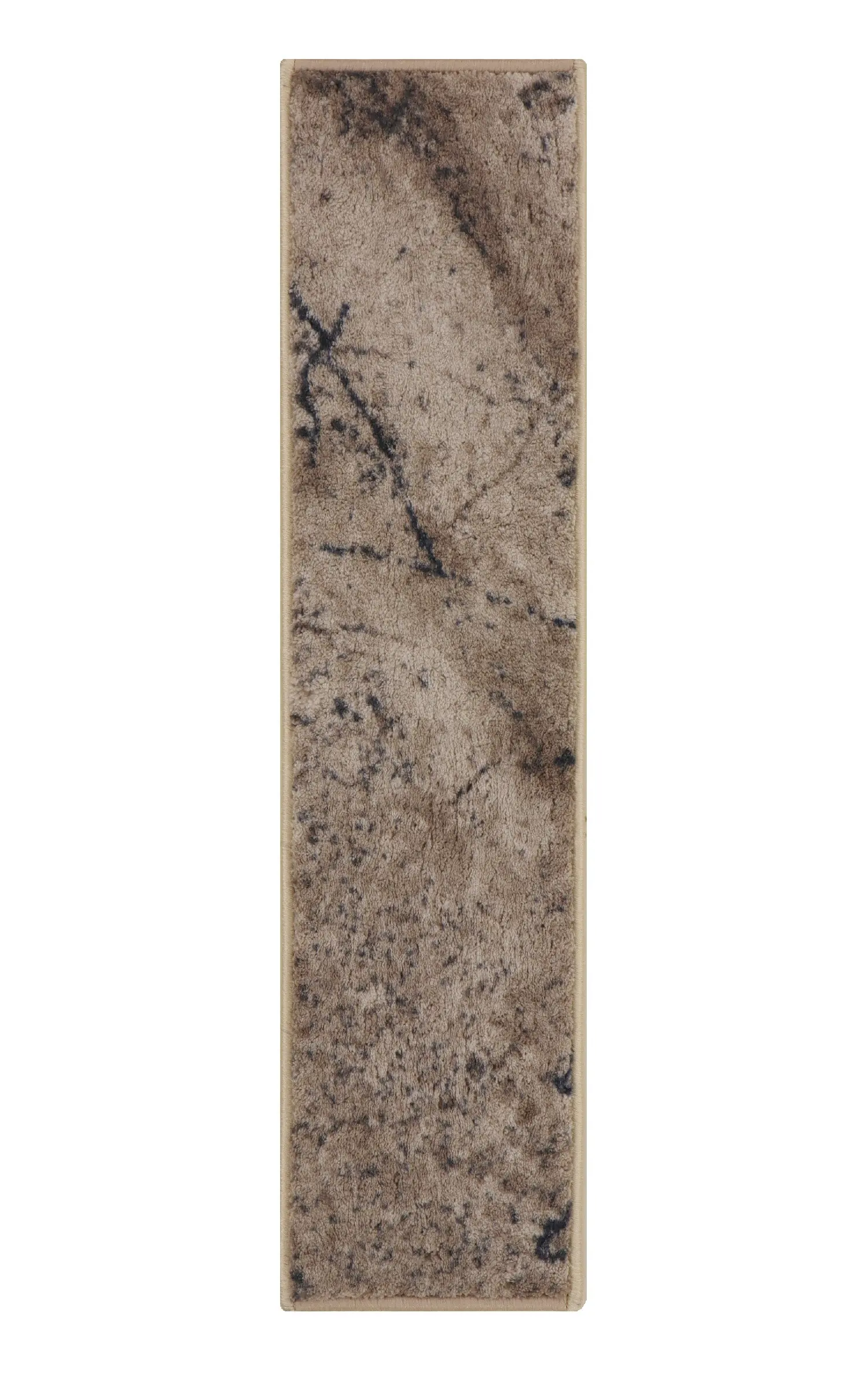 Spoltex, Běhoun na míru Marble 04 béžový, šíře 100 cm, béžová, chodba / předsíň