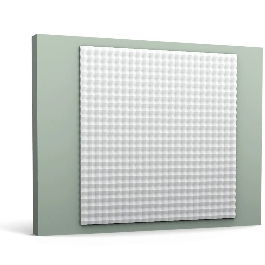ORAC Decor, ORAC dekorační prvek W117, 3d panel 100x100x2,3 cm, bílá