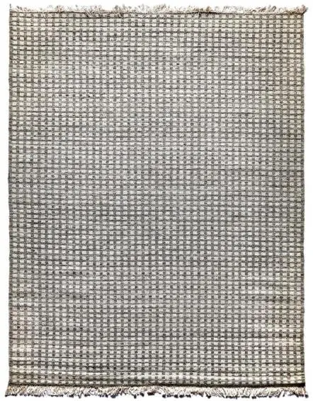 Diamond Carpets India, Ručně vázaný kusový koberec Check DESP HL49, 120x170, šedá, ložnice