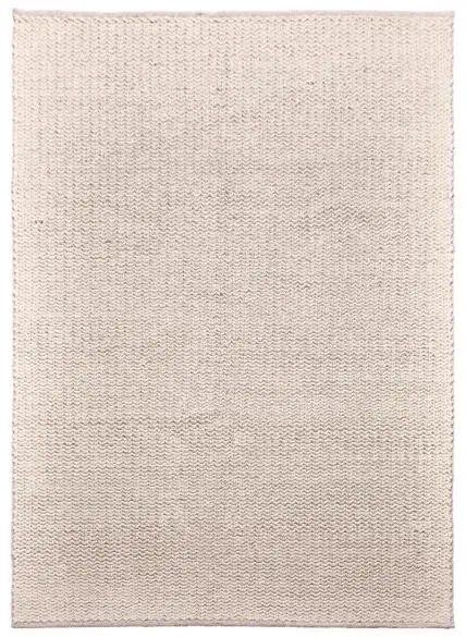 Diamond Carpets India, Ručně vázaný kusový koberec Sigma DE 9414 White Mix, 140x200, bílá, ložnice