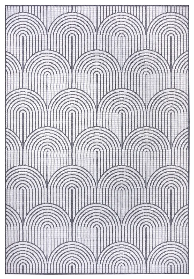 Kusový koberec Pangli 105851 Silver – na ven i na doma 240x330 cm