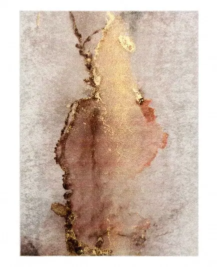 Dywany Łuszczów, Kusový koberec Miro 512101.801 beige / gold, 120x170, béžová, chodba / předsíň