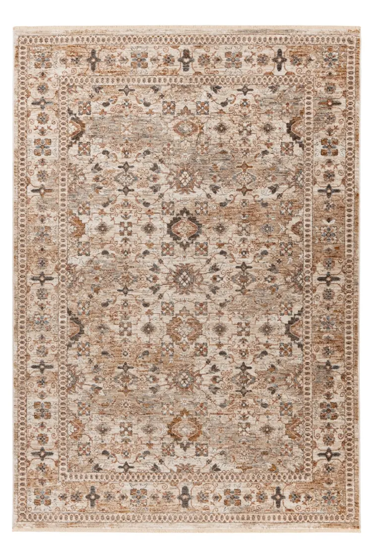 Obsession, Kusový koberec Laos 465 Beige, 160x230, béžová, chodba / předsíň