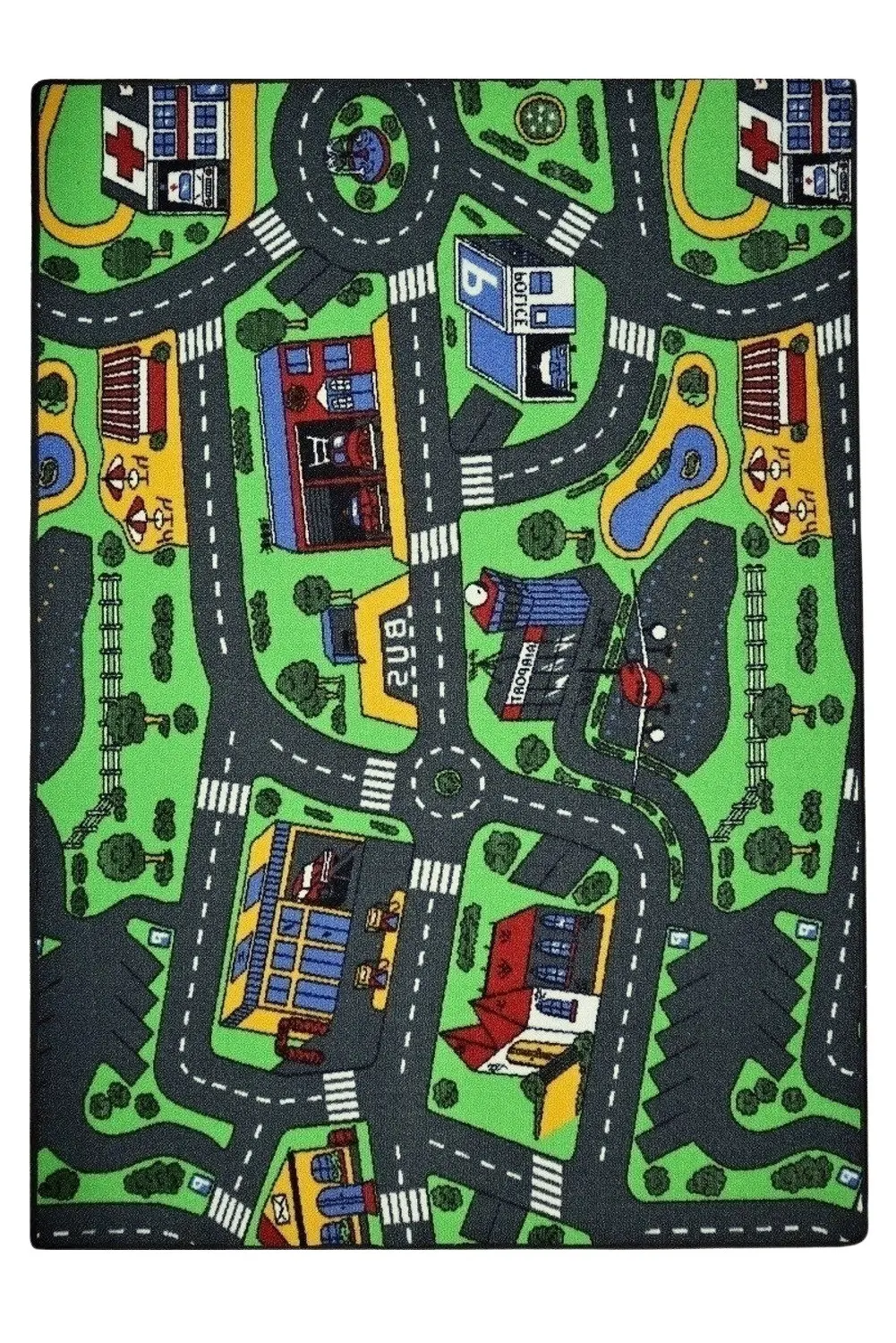 Vopi, Dětský kusový koberec City life, 300x400, vícebarevná, dětský pokoj