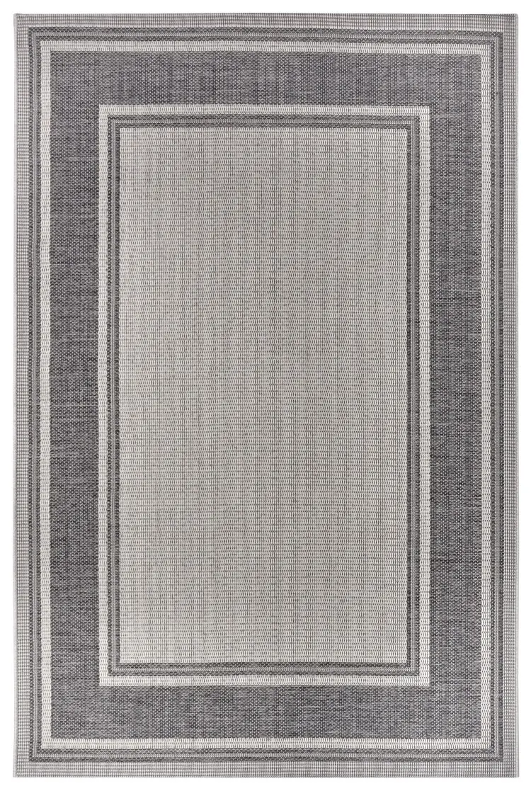 Hanse Home, Kusový koberec Clyde 105910 Cast Beige Grey – na ven i na doma, 63x120, šedá, chodba / předsíň