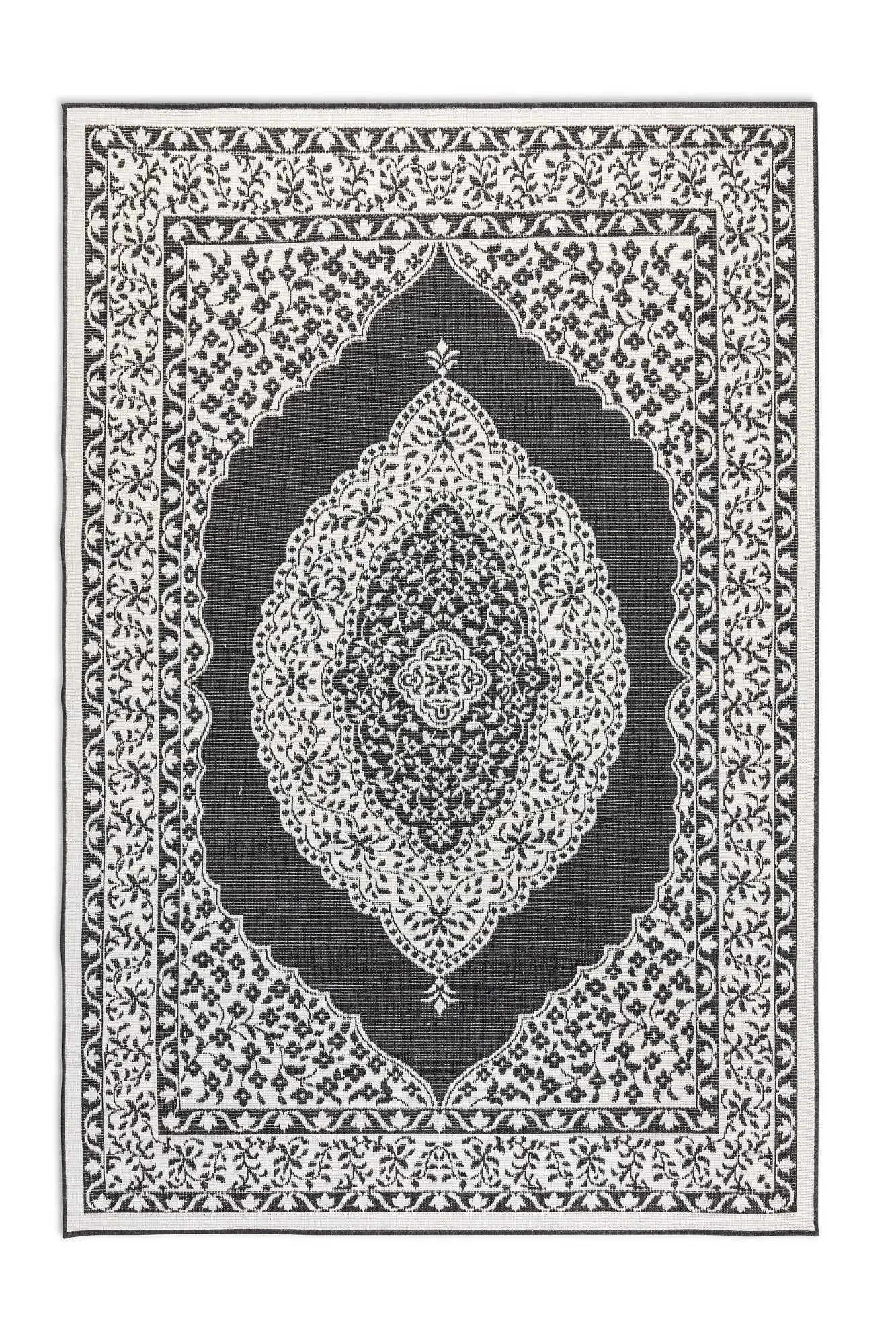 Kusový koberec Elle Decoration Gemini 106024 Black 80x150 cm