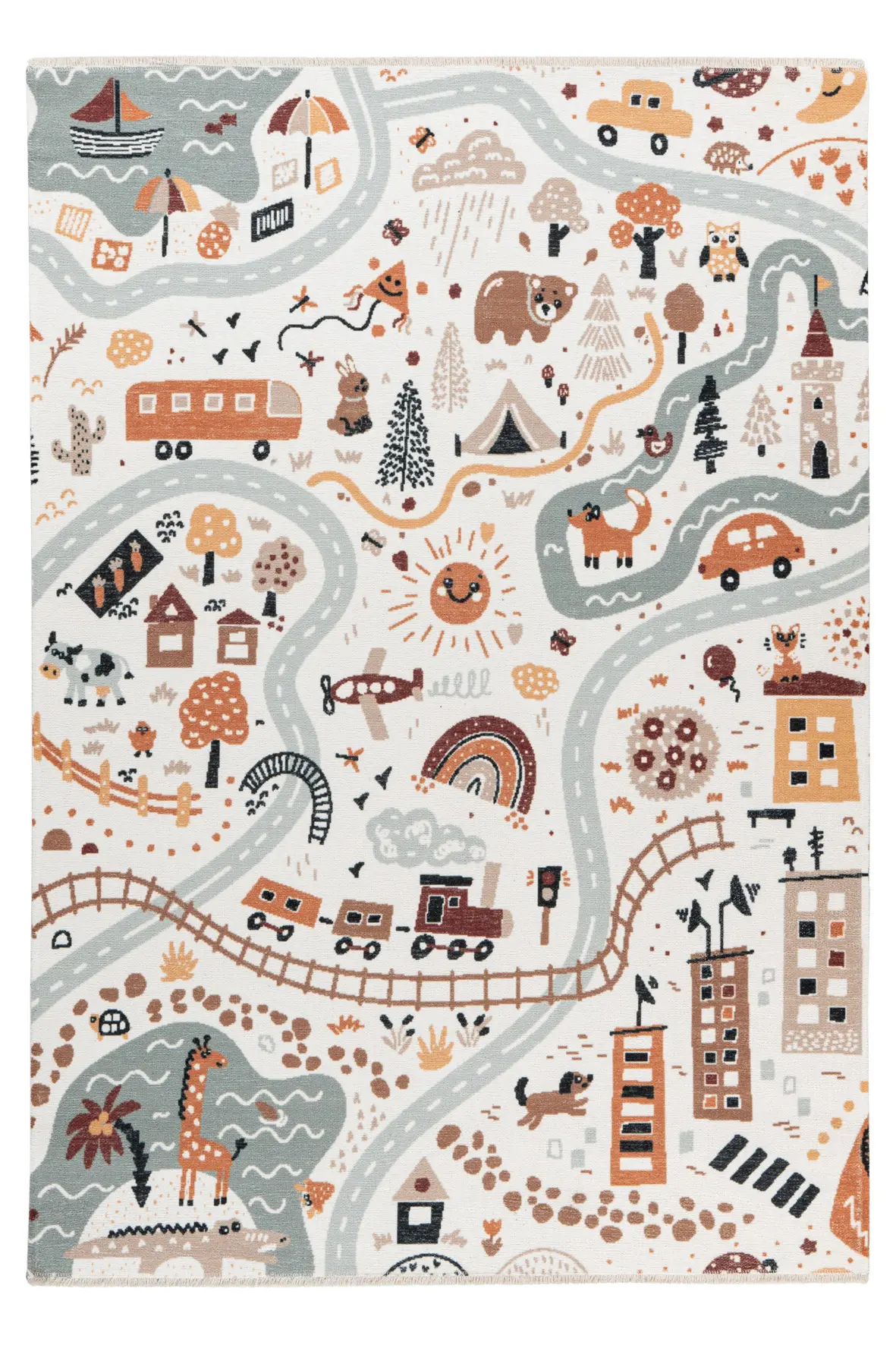 Obsession, Kusový koberec My Greta 622 Street, 115x170, vícebarevná, dětský pokoj