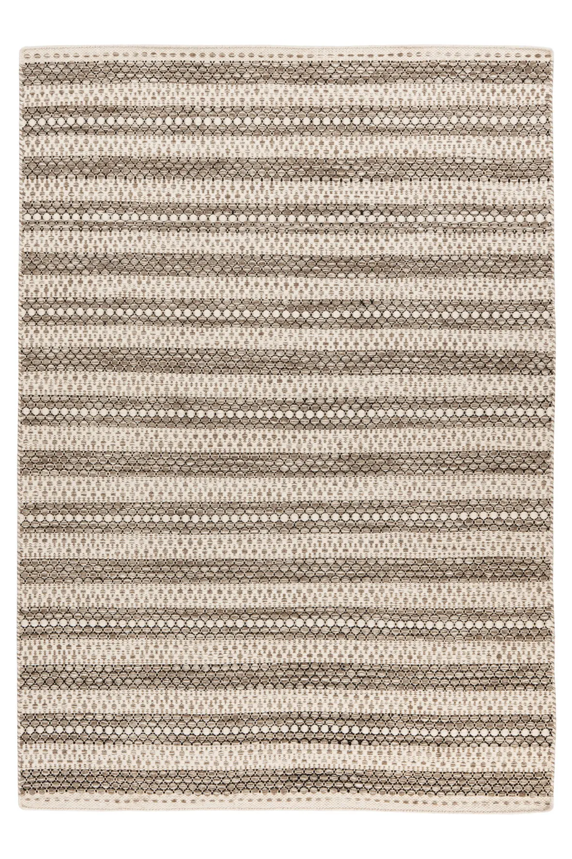 Obsession, Ručně vázaný kusový koberec Jaipur 335 Taupe, 200x290, hnědá, ložnice