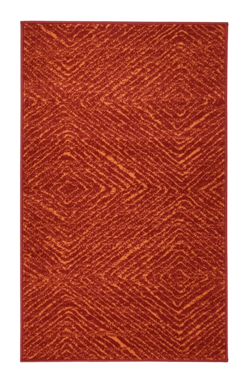 Alfa Carpets, Kusový koberec Ethno terra, 80x150, oranžová, ložnice