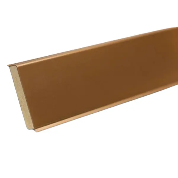 Döllken, Podlahová lišta Cubu Trendy Nature Earth 1468 2,5 m, 2500x60x13mm, hnědá