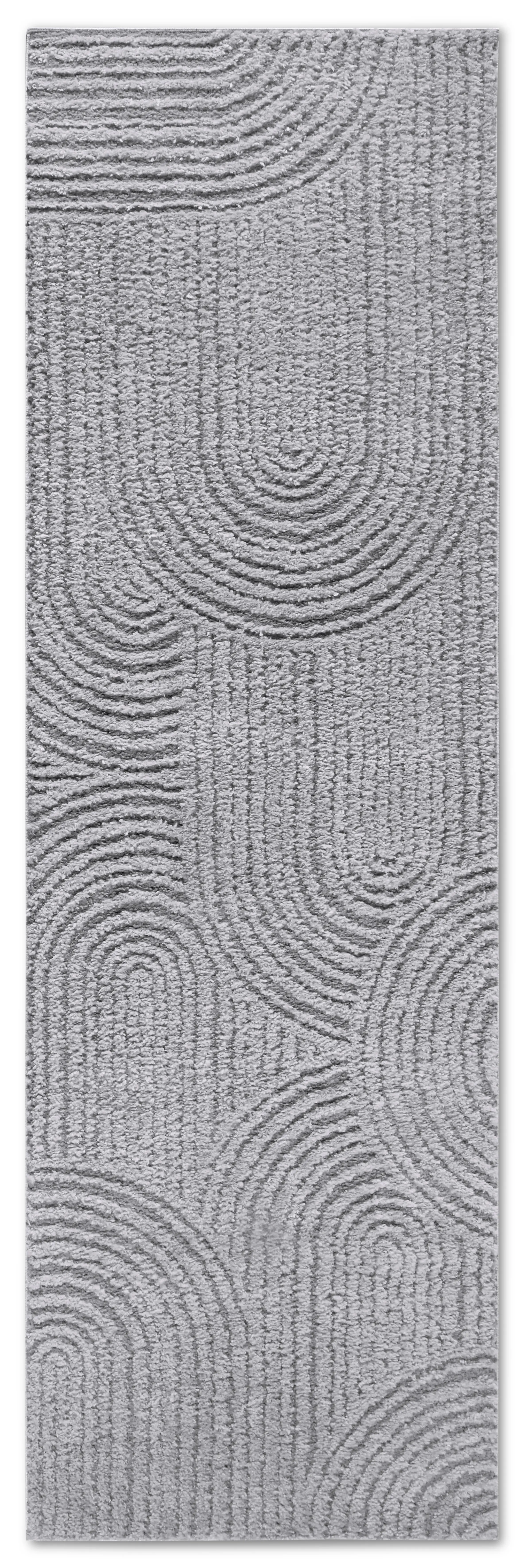 ELLE Decoration, Běhoun Gallery 106091 Light Grey z kolekce Elle, 80x240, šedá, ložnice