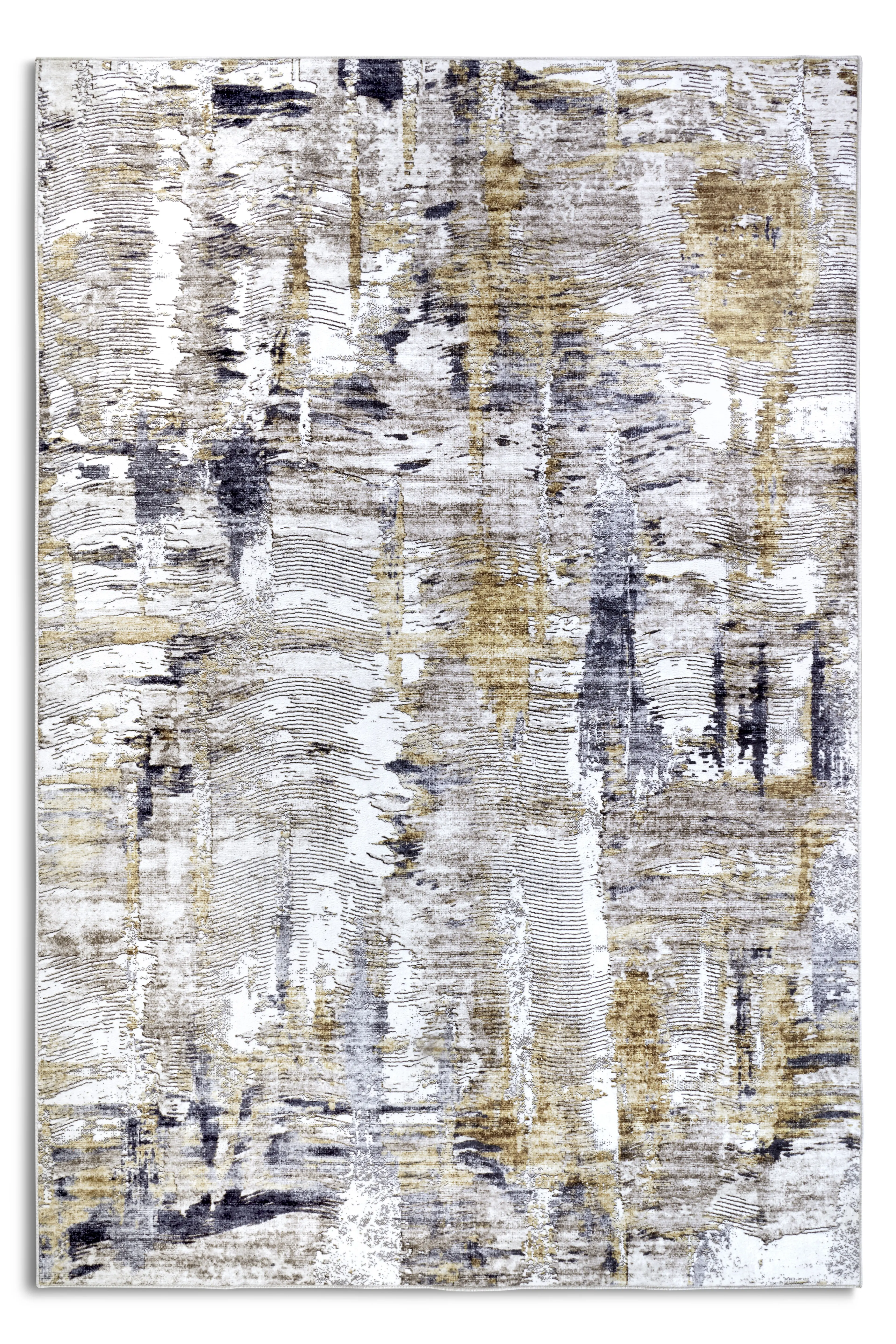 ELLE Decoration, Kusový koberec Imagination New 106037 Anthracite/Gold z kolekce Elle,