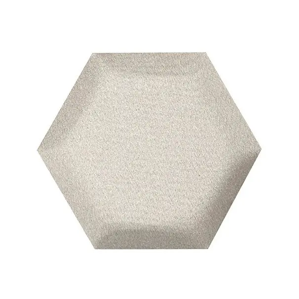 Egibi Čalouněný akustický panel nástěnný Luna 33 cream hexagon - Hexagon 6x15 cm