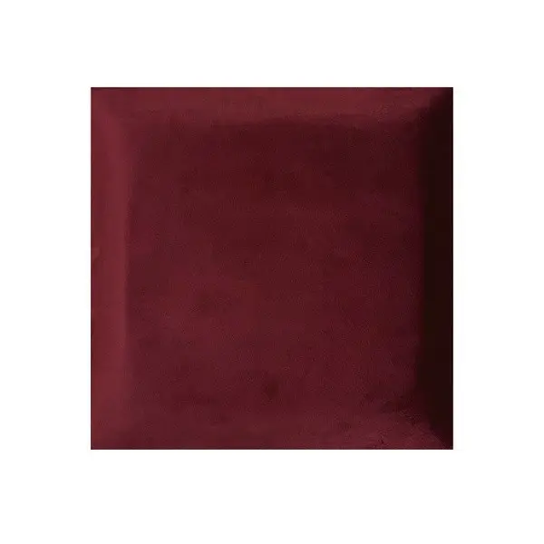 Egibi Čalouněný akustický panel nástěnný Riwiera 59 bordó čtverec - Čtverec 30x30 cm