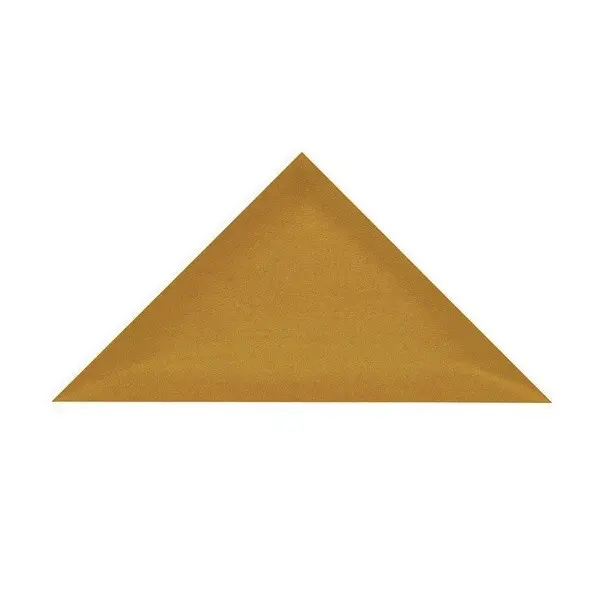 Egibi Čalouněný akustický panel nástěnný Riwiera 41 hořčicová trojúhelník - Trojúhelník 3x30 cm