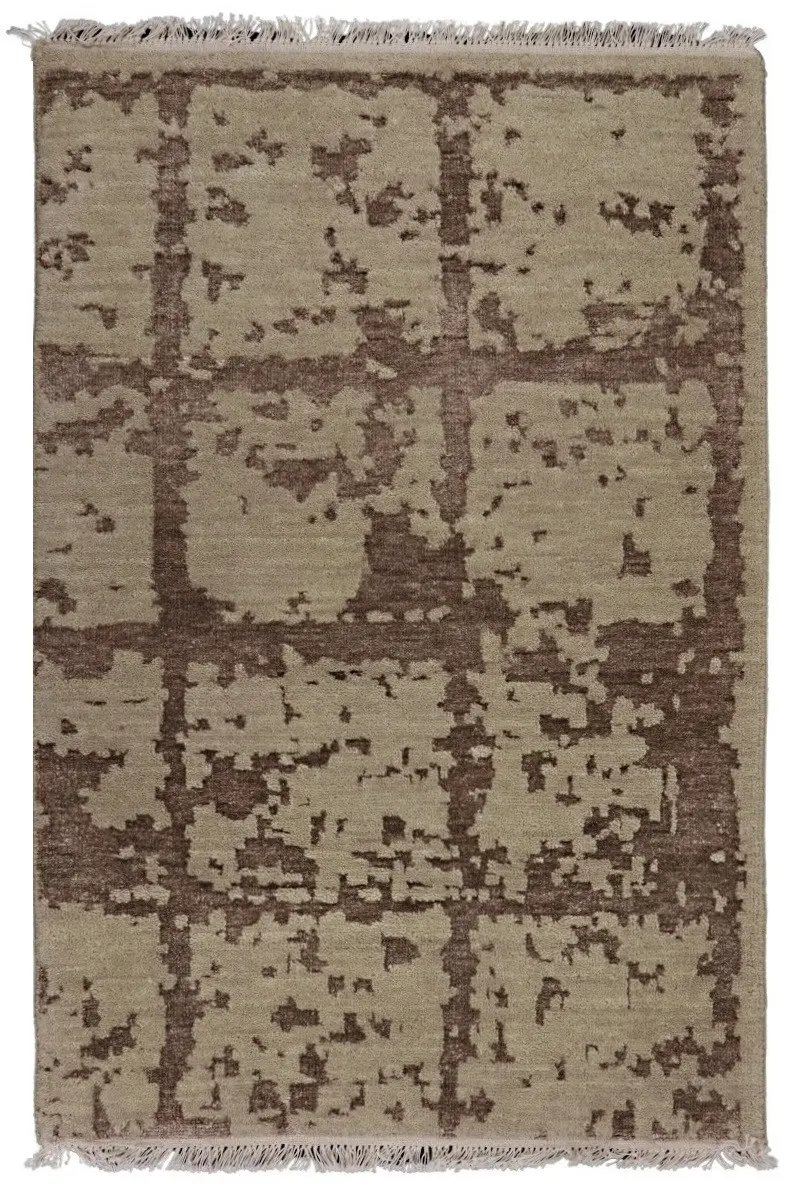 MK Original: Produkty s rodokmenem, Ručně vázaný indický koberec Sirsa DC-4, 60x90, béžová, ložnice