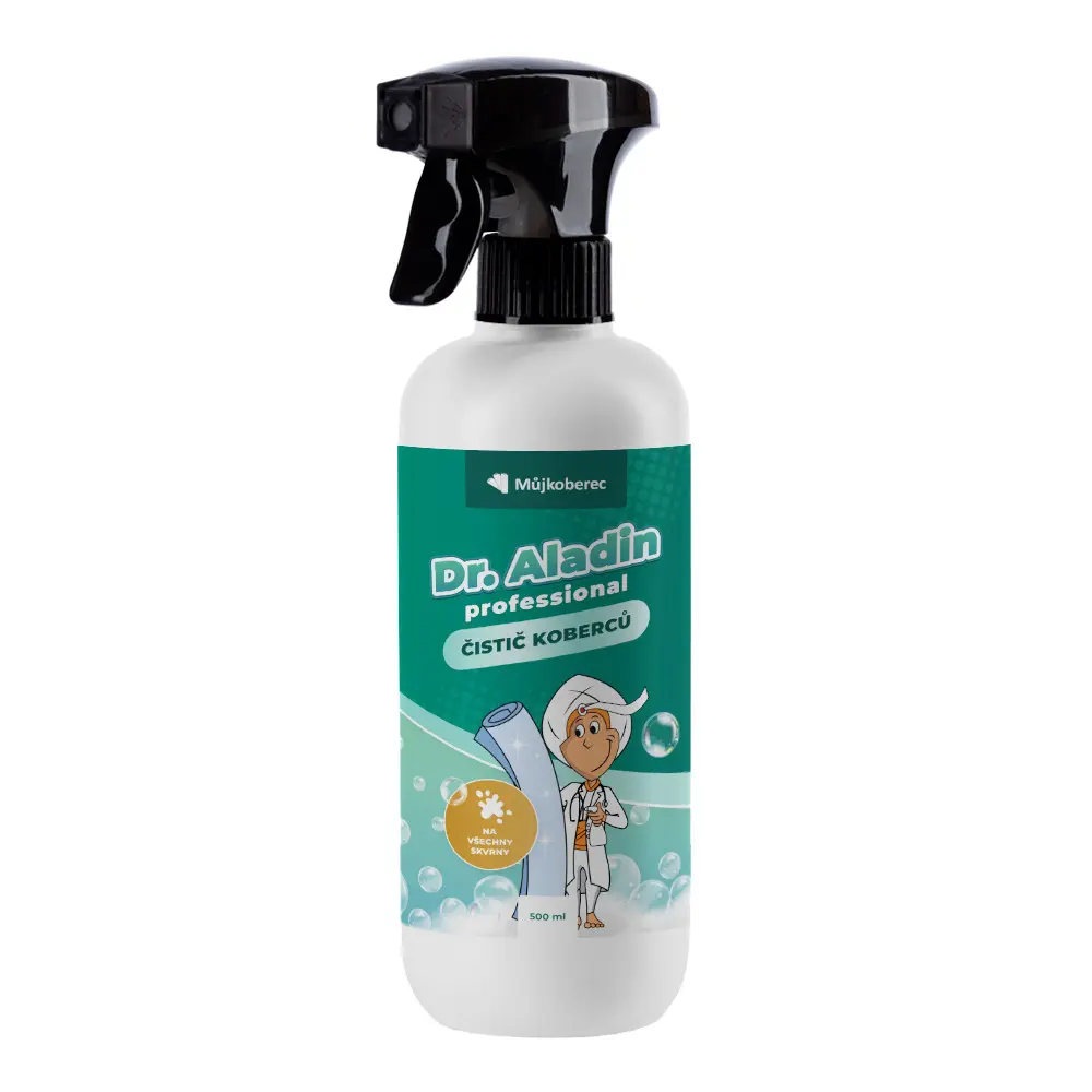 AladinWorld Expres Dr. Aladin Professional - čistič koberců 500 ml - 500 ml
