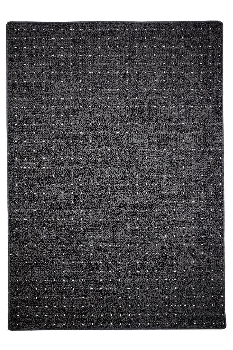 Condor Carpets, Kusový koberec Udinese antracit, 60x110, šedá, chodba / předsíň