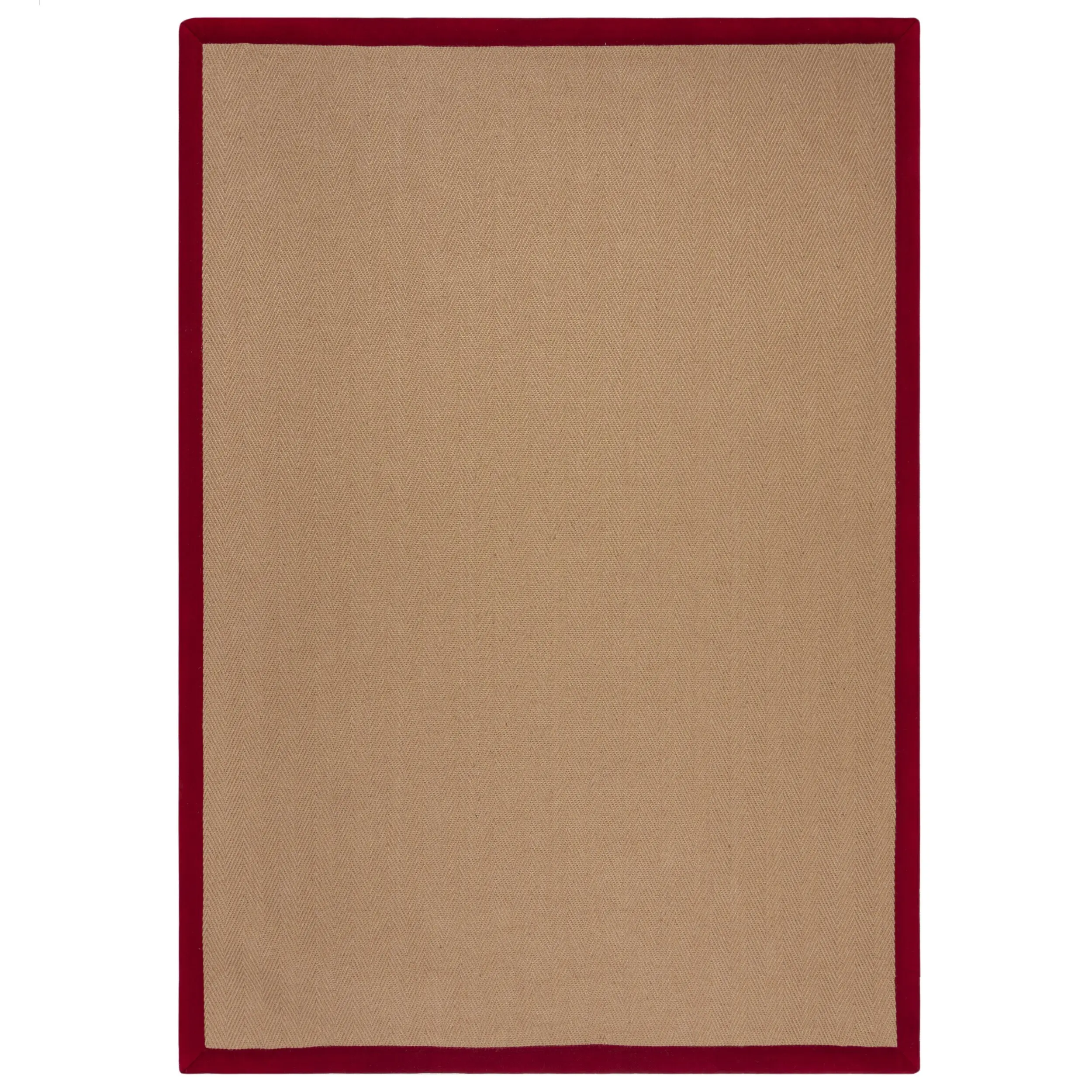 Kusový koberec Herringbone Border Kira Red 120x170 cm