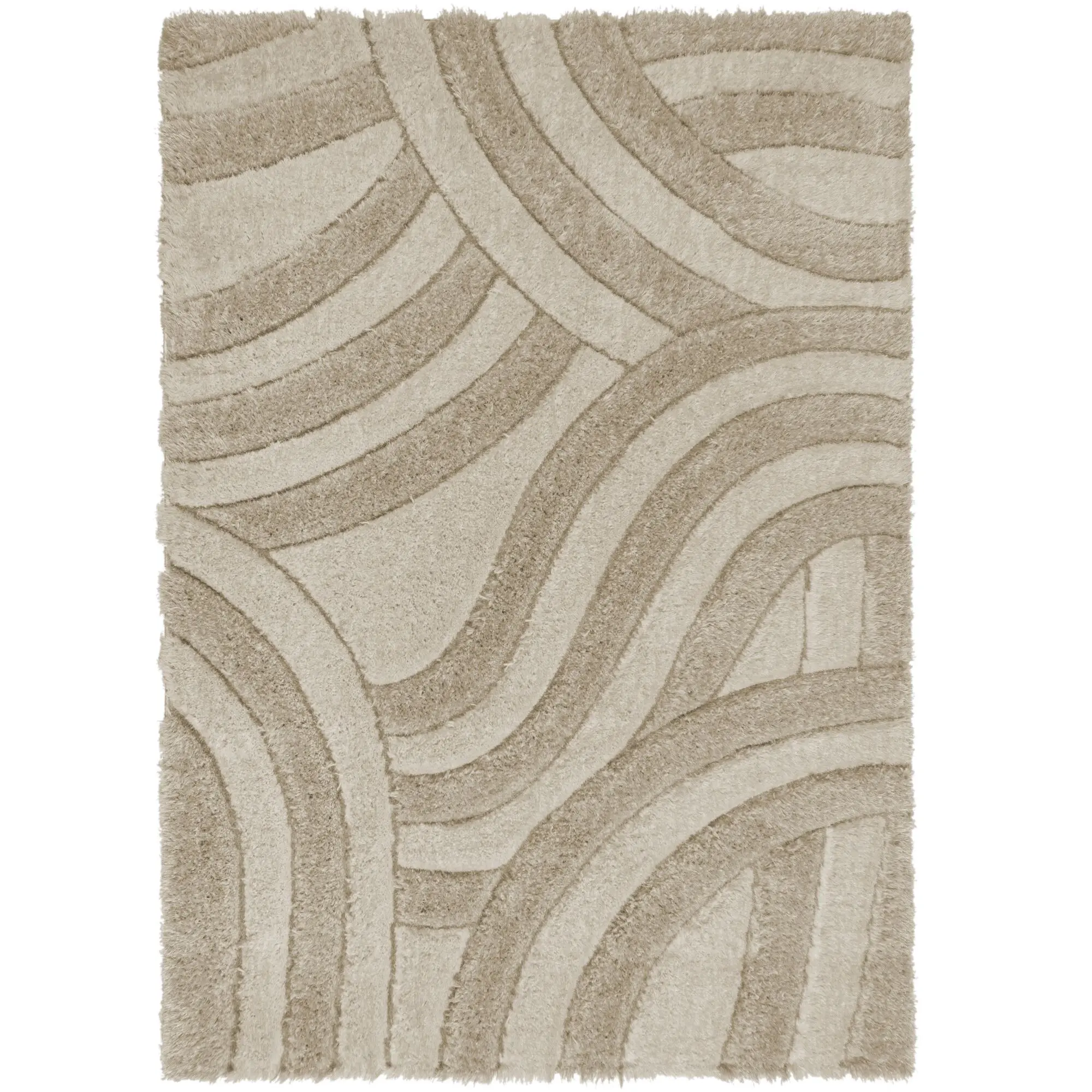 Flair Rugs, Kusový koberec Indulgence Velvet Carved Natural,