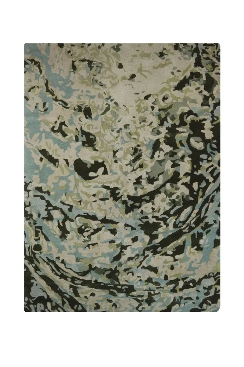 MK Original: Produkty s rodokmenem, POSLEDNÍ ŠANCE: Ručně všívaný indický koberec Guntur, 160x230, zelená, ložnice
