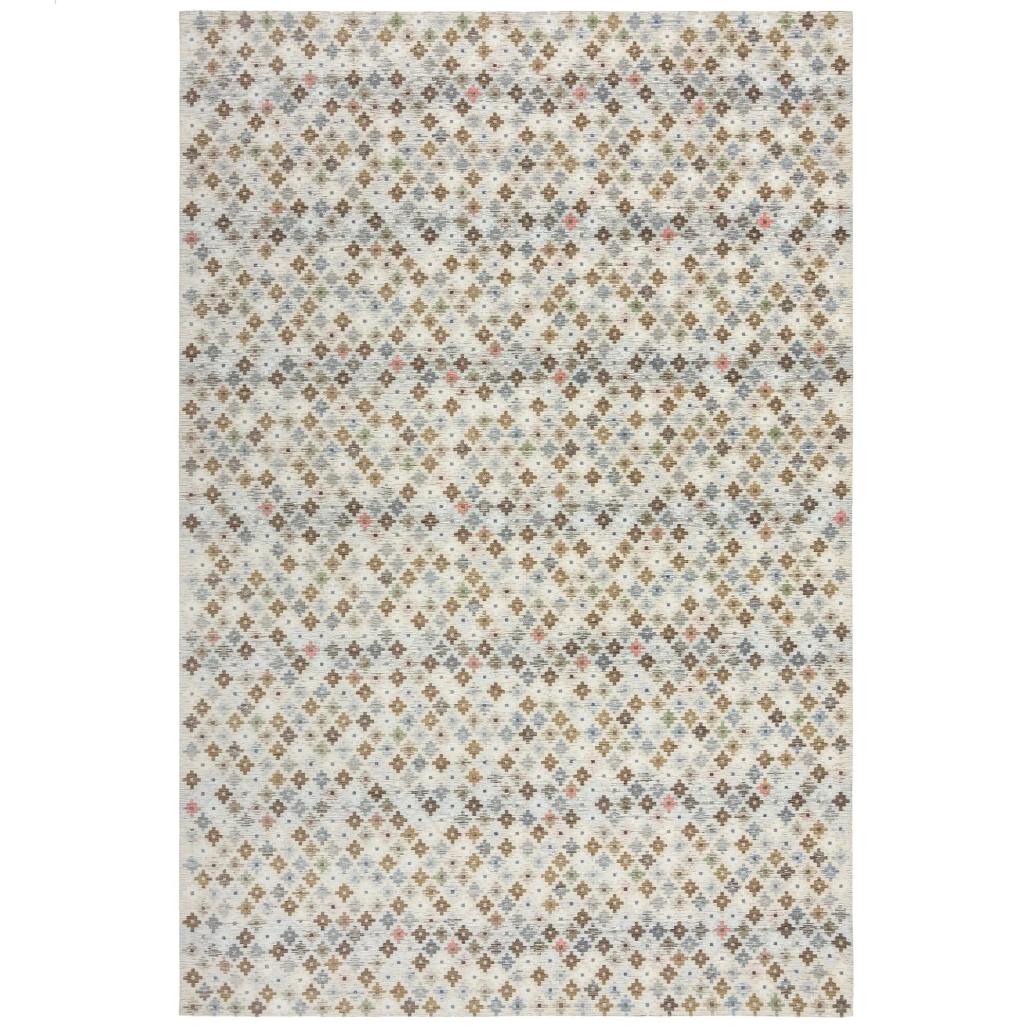 Flair Rugs, Kusový koberec Manhattan Abstract Diamond Multi Pastel, 200x290, vícebarevná, chodba / předsíň