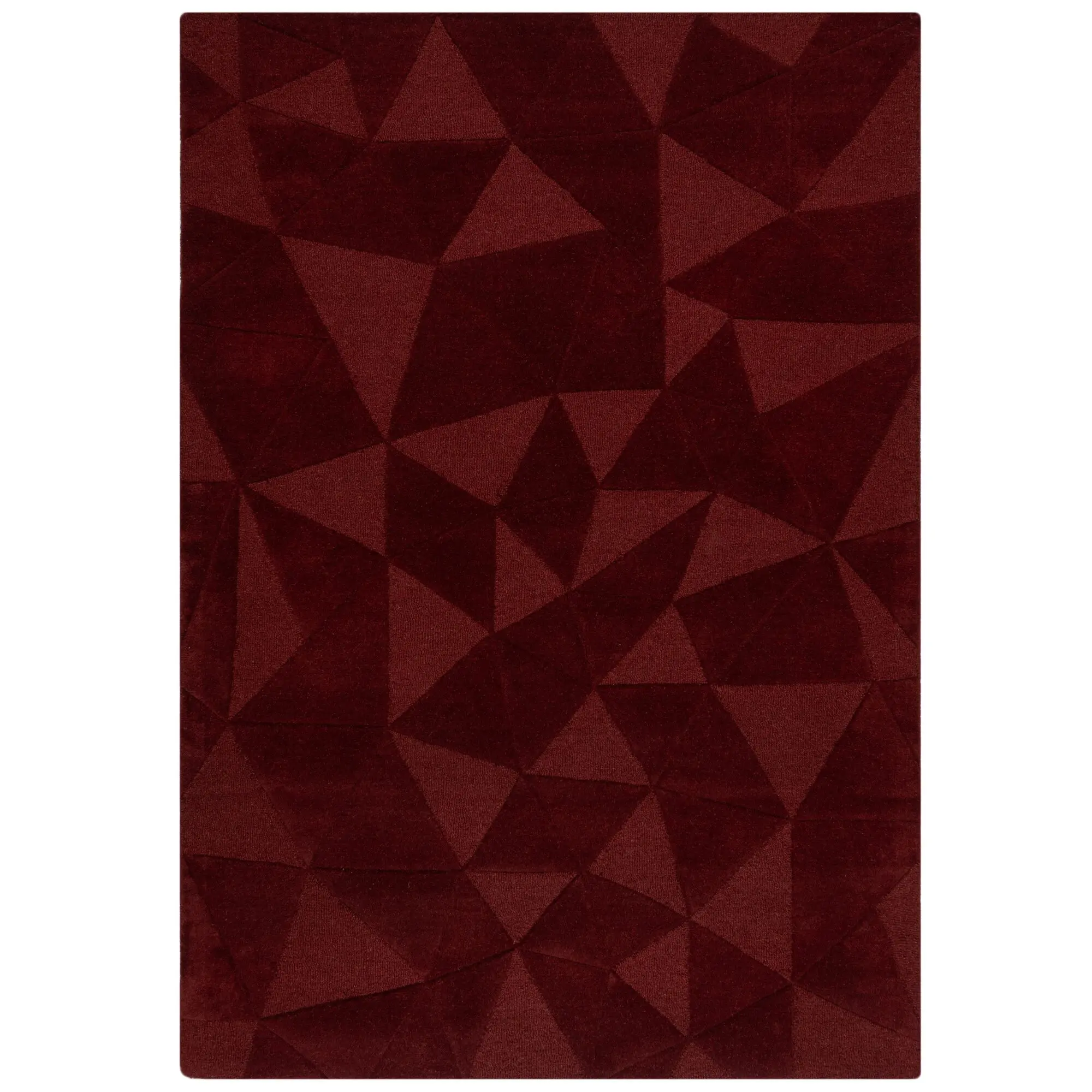 Flair Rugs, Kusový koberec Moderno Shard Red,