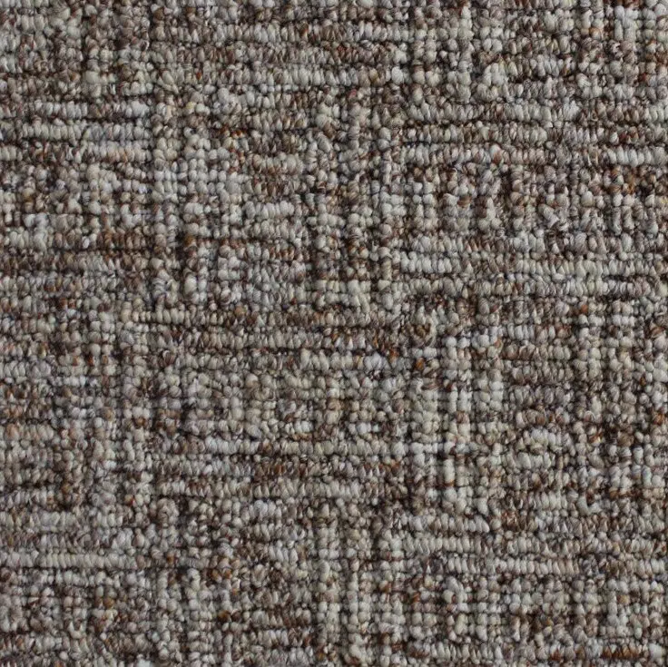 Spoltex, Metrážový koberec Optik 14 Hnědý, na míru, šíře 3m,4m,5m, hnědá, filc, chodba / předsíň