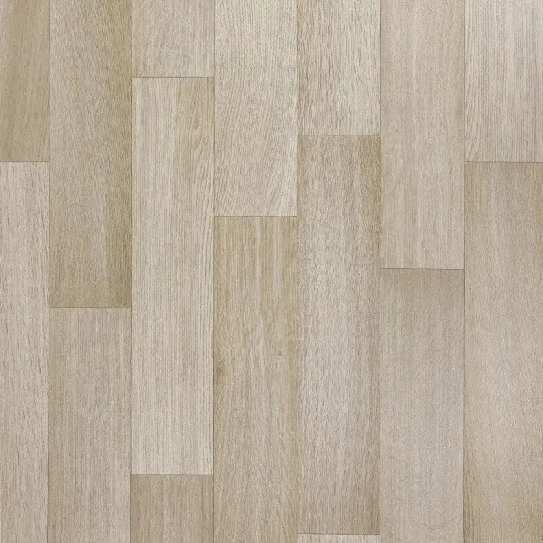 IVC Commercial, PVC podlaha - lino March wood 2203, na míru, šíře 4m, béžová, bez podkladu, dětský pokoj