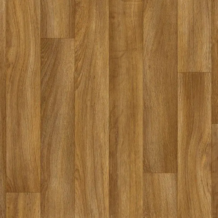 Beauflor, PVC podlaha - lino Ambient Golden Oak 016M - dub, na míru, šíře 3m, hnědá, bez podkladu, chodba / předsíň