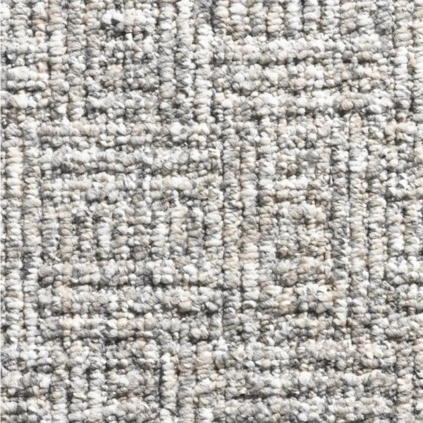 Timzo, Metrážový koberec Olympic 2816 grey/beige, na míru, šíře 3m,4m,5m, šedá, filc, ložnice