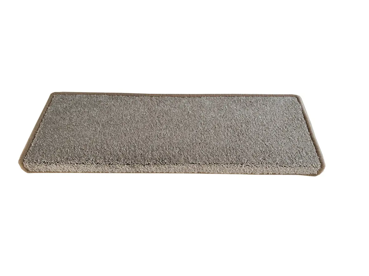 Vopi Nášlapy na schody Capri světle béžový obdélník, samolepící - 24x65 obdélník (rozměr včetně ohybu)