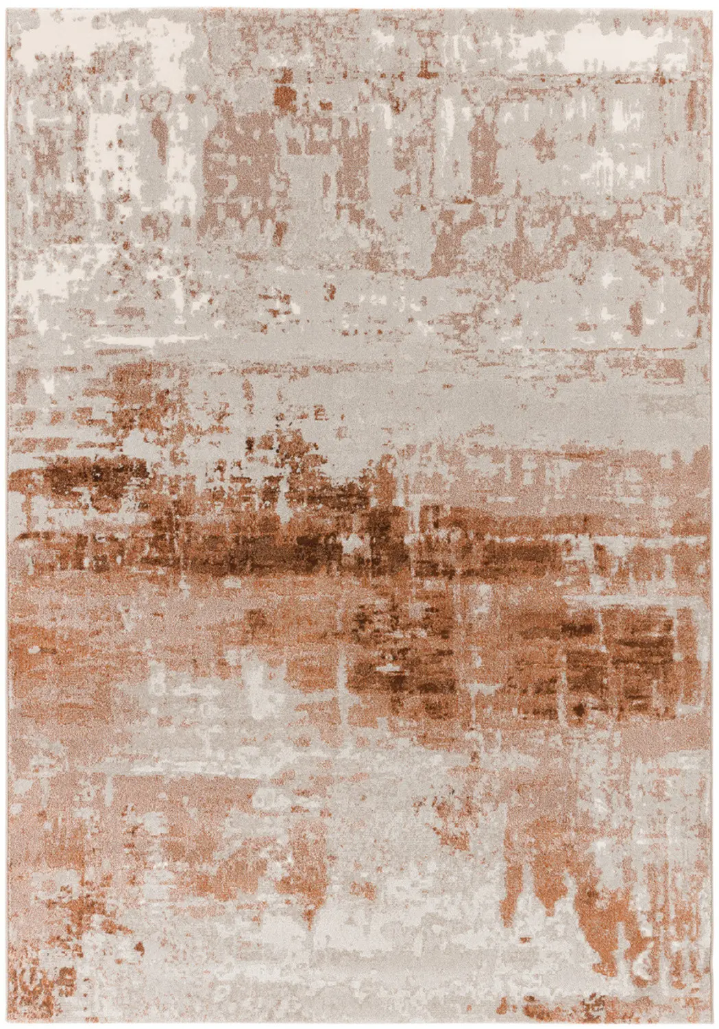 Osta, Kusový koberec Patina 41073/000, 160x230, oranžová, chodba / předsíň