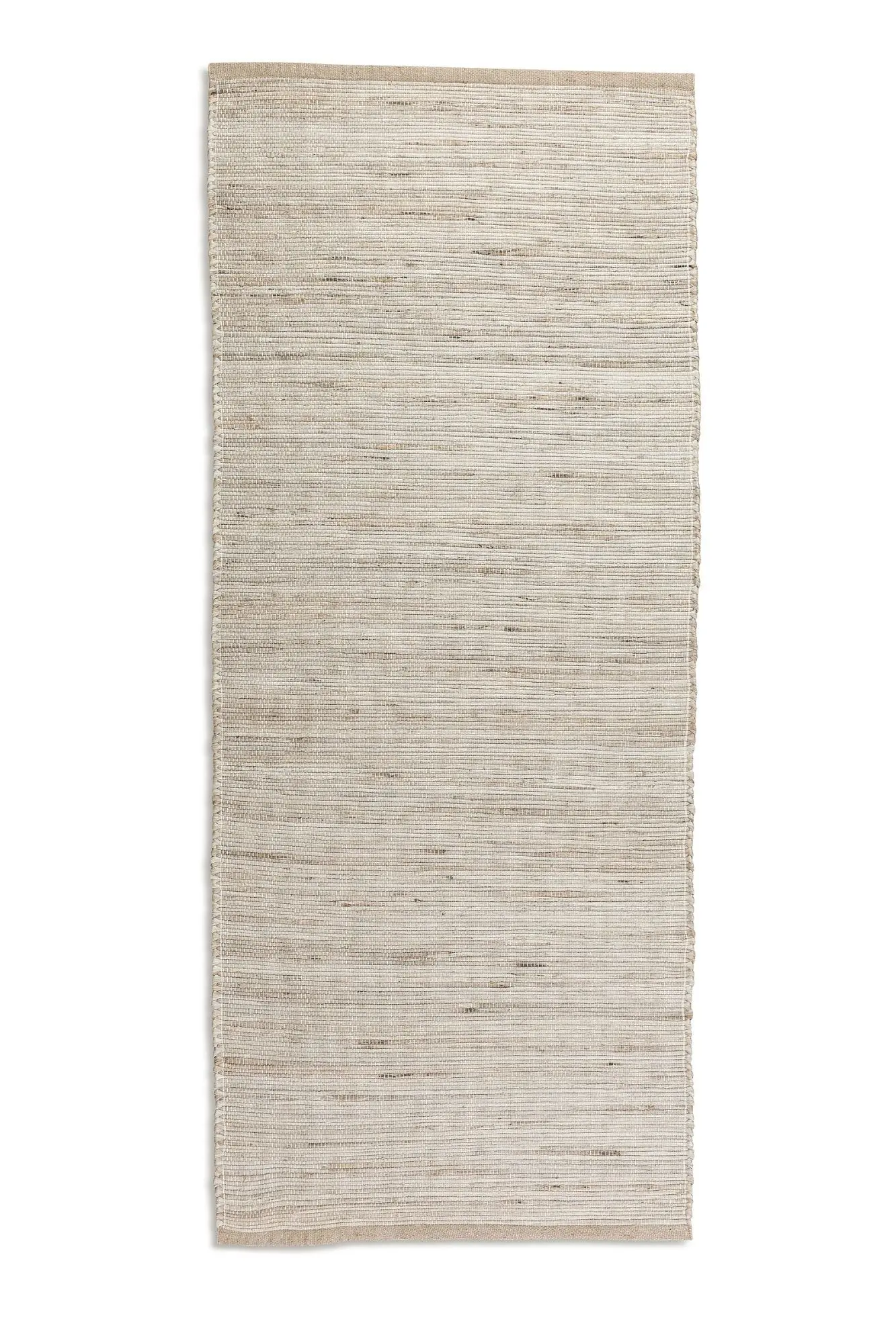 Hanse Home, Běhoun Handloom 105962 Dhaka Grey Brown, 80x200, béžová, chodba / předsíň