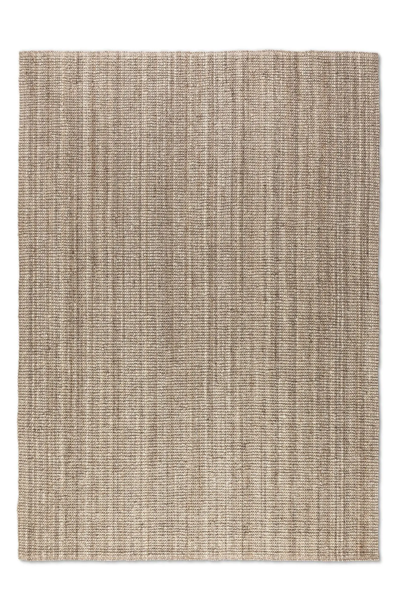 Hanse Home, Kusový koberec Bouclé Jute 105975 Grey Brown, 80x150, hnědá, chodba / předsíň