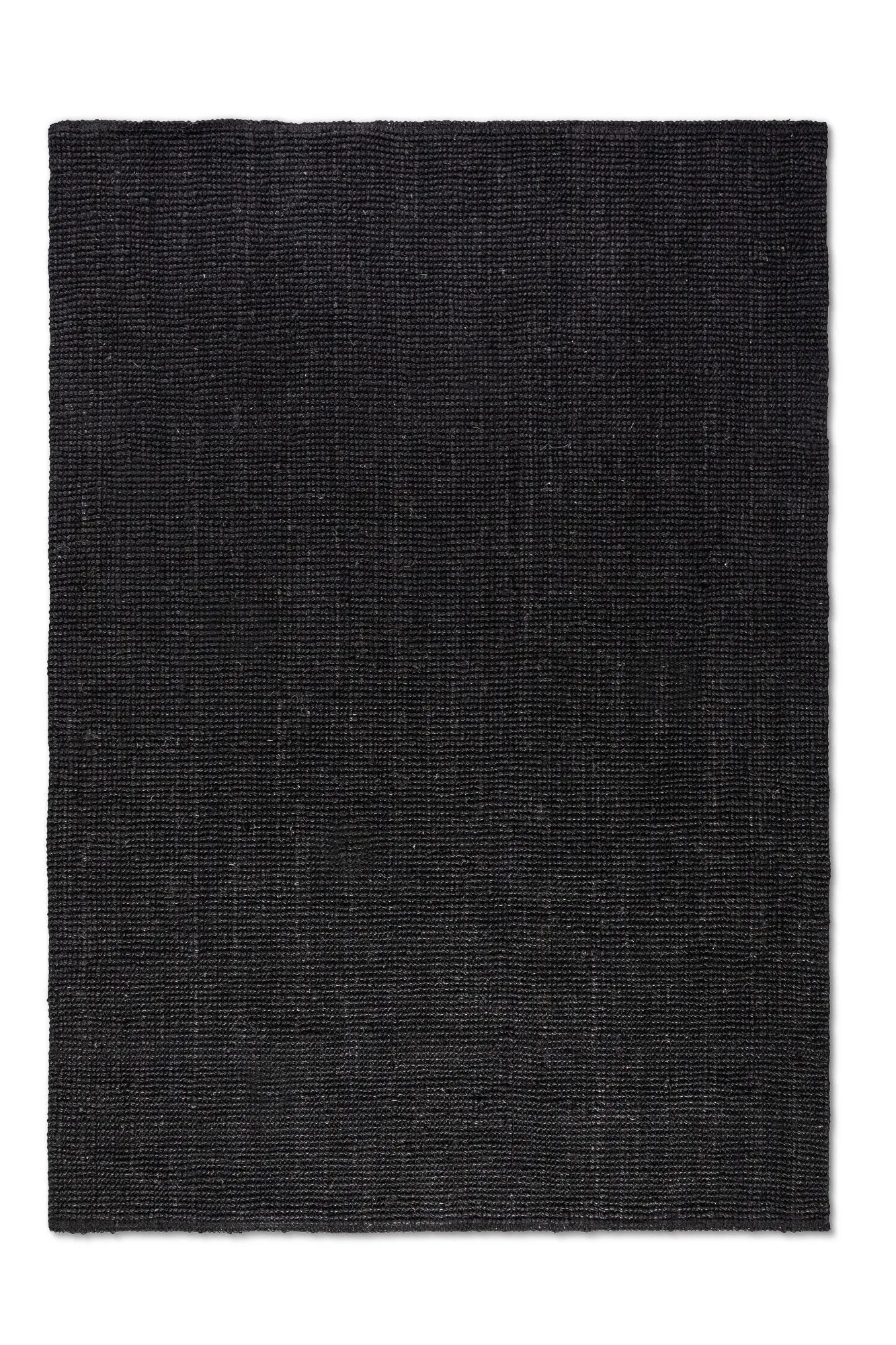 Hanse Home, Kusový koberec Bouclé Jute 105976 Black,