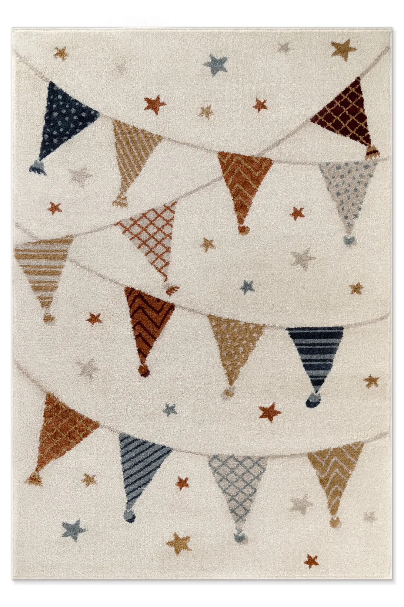 Hanse Home, Dětský koberec Adventures 106211 Cream Multicolor, 120x170, vícebarevná, dětský pokoj