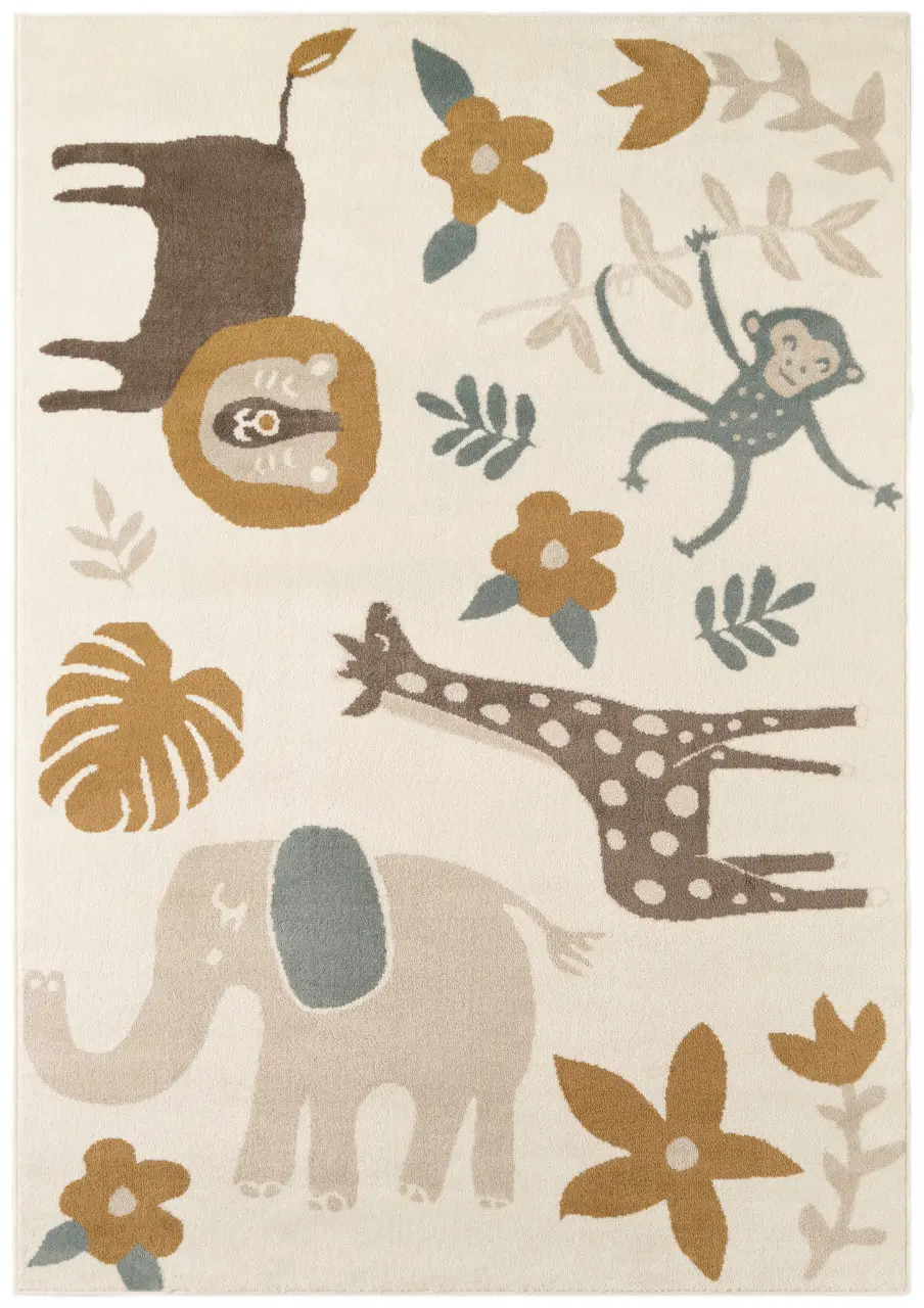 Hanse Home, Dětský koberec Adventures 106213 Cream Multicolor,