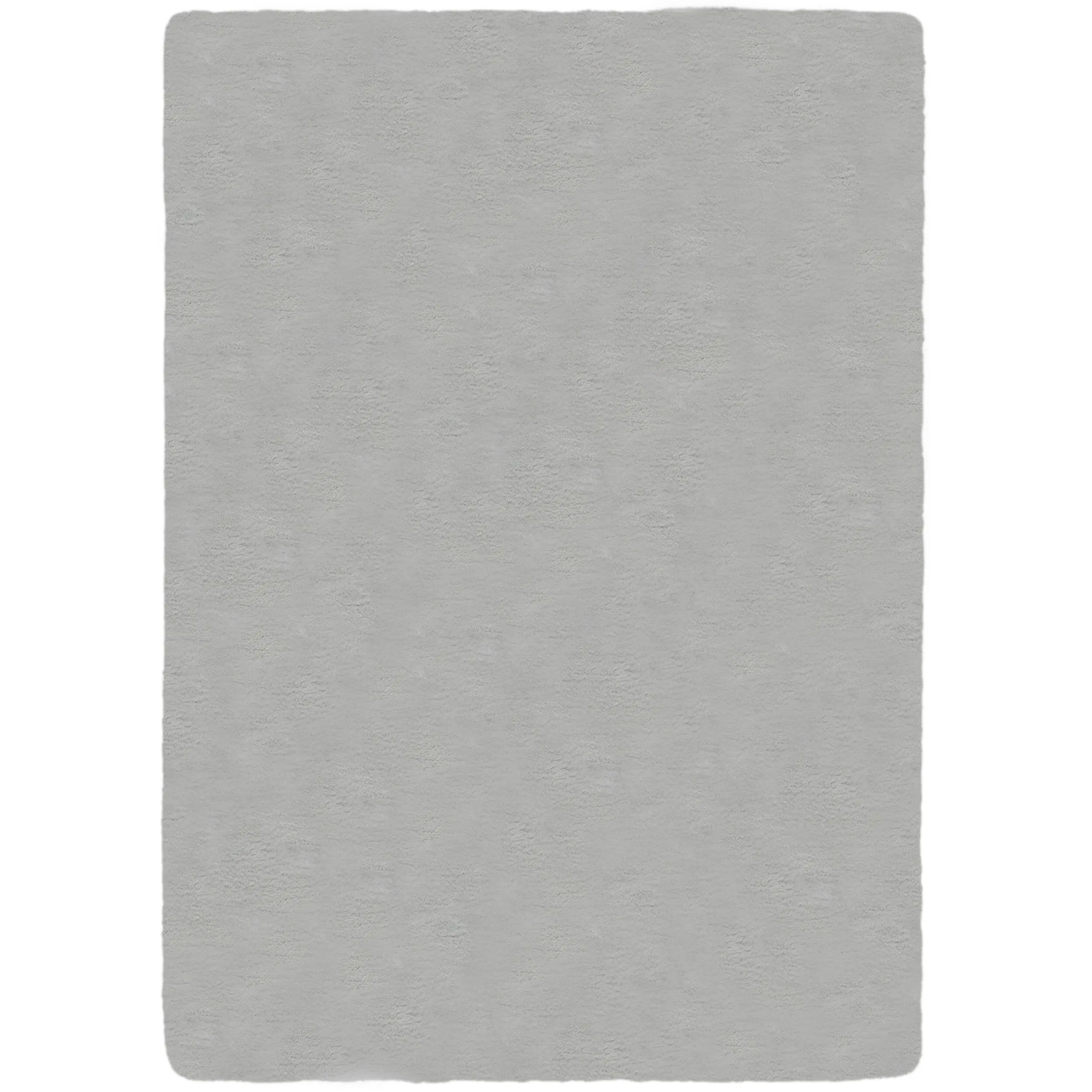 Flair Rugs, Kusový koberec Ivy Faux Fur Grey, 160x230, šedá, ložnice