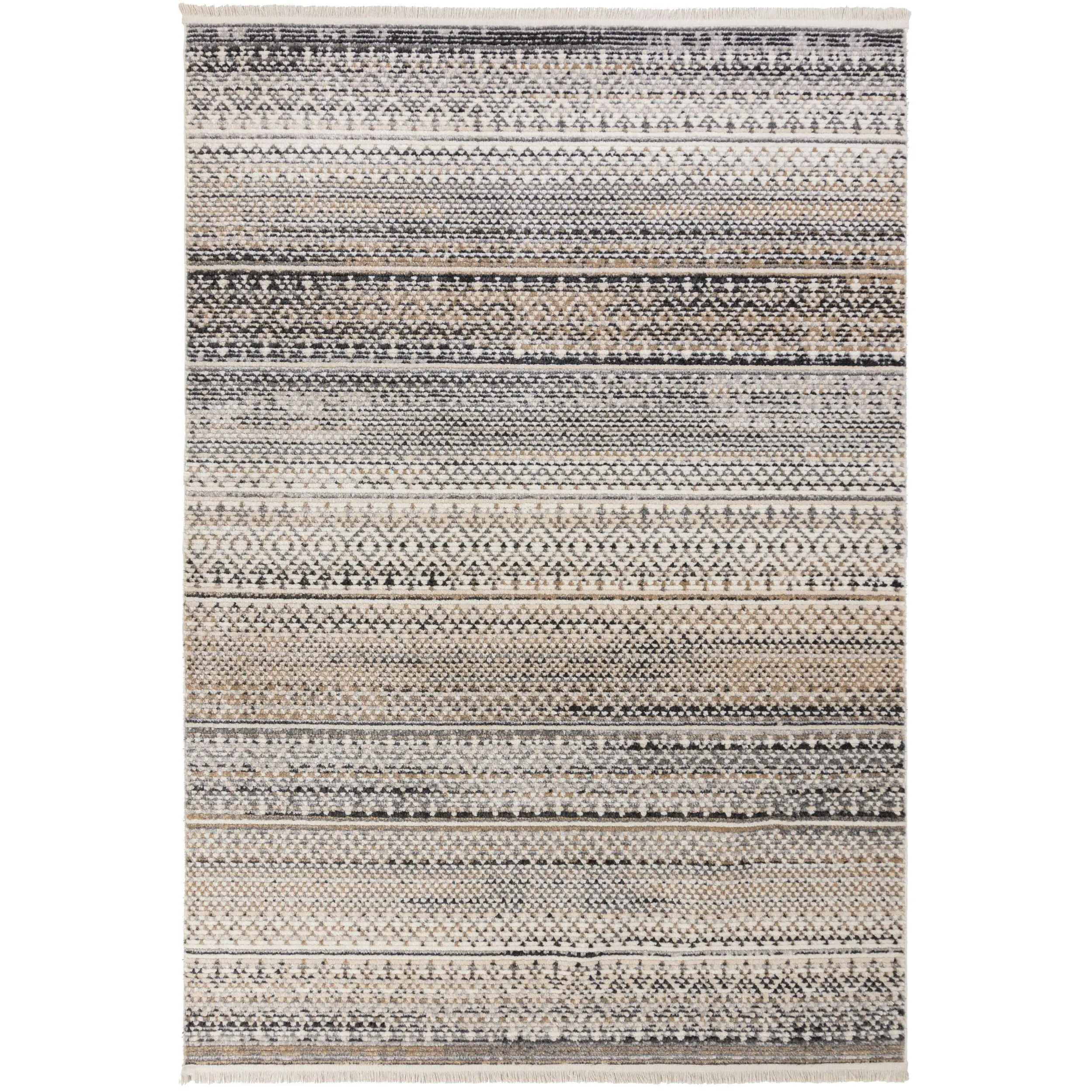 Flair Rugs, Kusový koberec Santiago Camino Natural, 80x140, béžová, ložnice