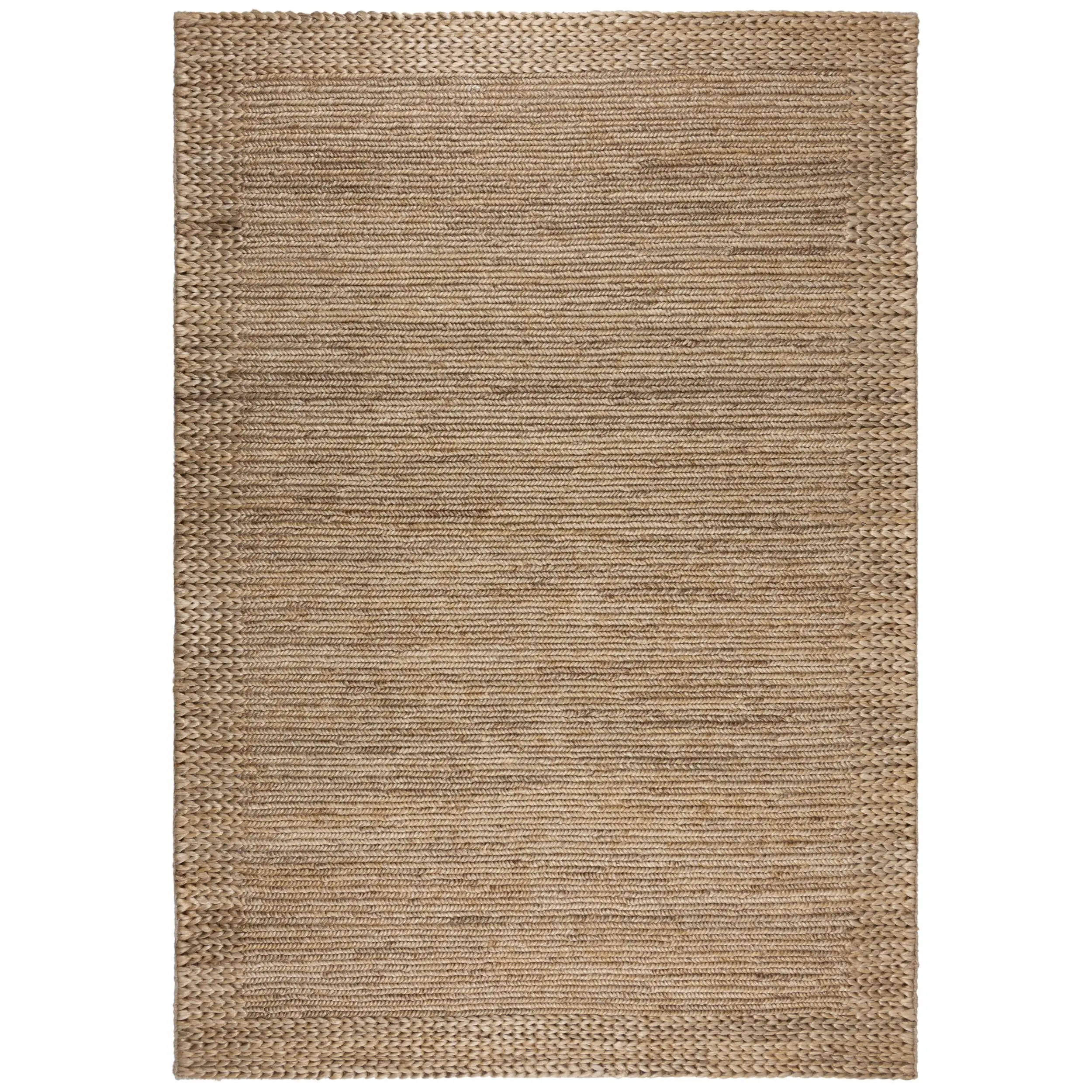 Flair Rugs, Kusový koberec Drew Braid Border Natural,