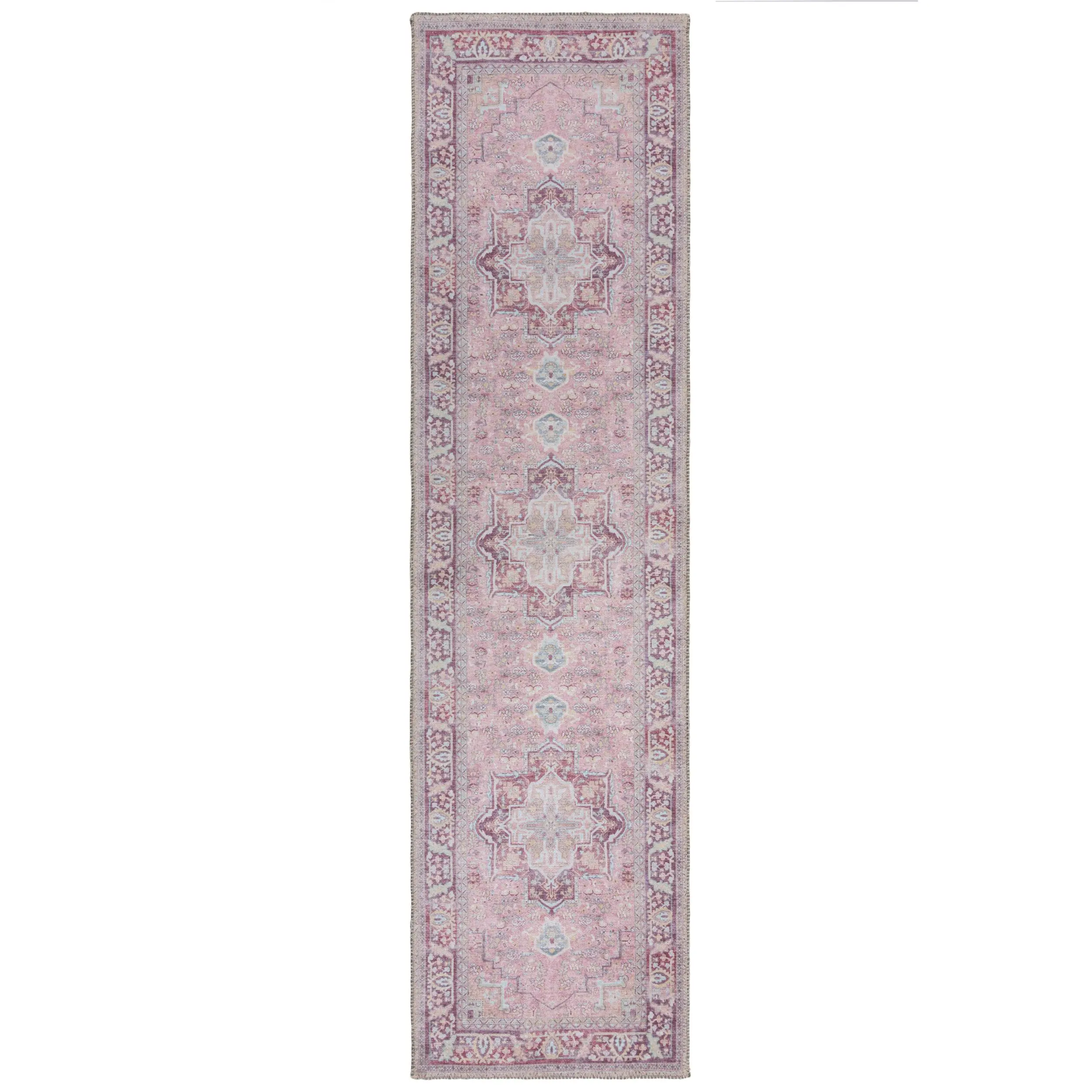 Flair Rugs, Běhoun Hebden Windsor Pink, 60x230, růžová, ložnice