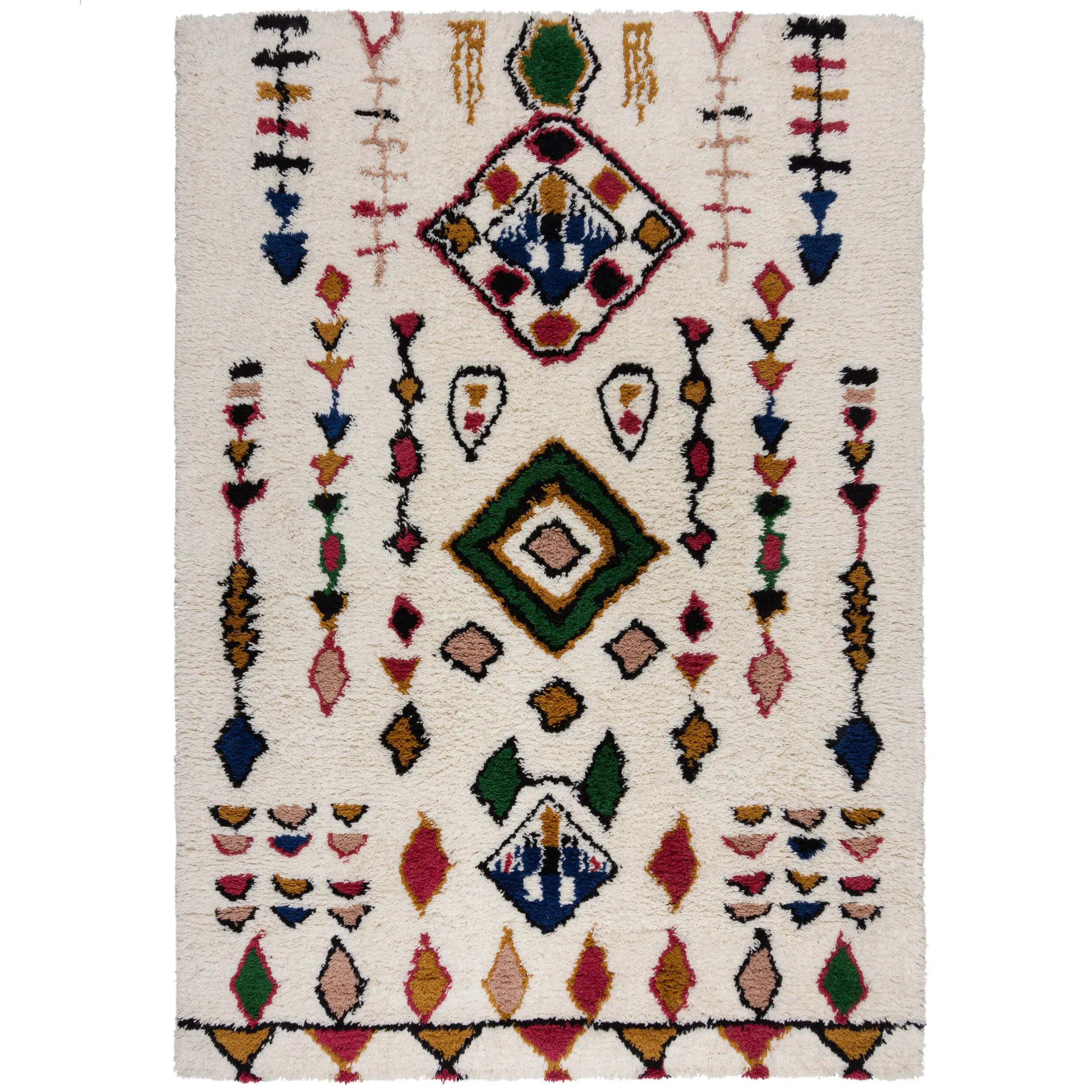 Flair Rugs, Kusový koberec Moroccan Fes Shaggy Multi,