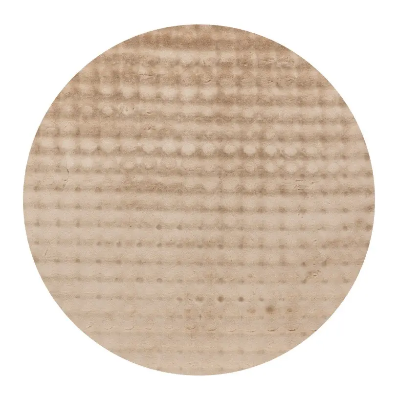 Obsession, Kusový koberec My Aspen 485 beige kruh, 80x80 (průměr) kruh, béžová, ložnice